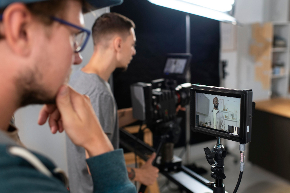 Learners in a Core Film and Broadcast training session